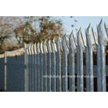 Hot Dipped Galvanized Steel Palisade Fence Panel